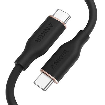 کابل شارژ تایپ سی انکر - مدلPowerLine III Flow USB-C to USB-C 6ft - A8553